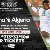Ghana vs Algeria (U-23 AFCON Qualifier)