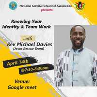 Knowing Your Identity and Teamwork with Rev Michael Davies