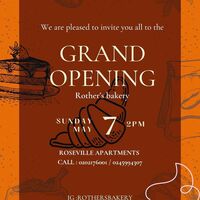 Rothers Bakery Grand Opening