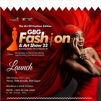 GBG Fashion & Art Show 23 ft GBG Golden Thread Awards