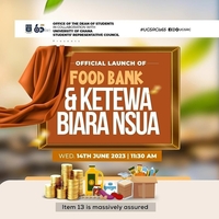 OFFICIAL LAUNCH OF FOOD BANK AND KETEWA BIARA NSUA PROJECT.