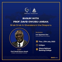 Bugum-Fireside Chat with Prof. David Owusu-Ansah