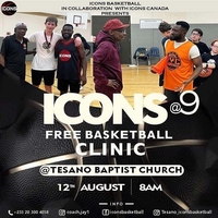 Icons @ 9 Free basketball Clinic