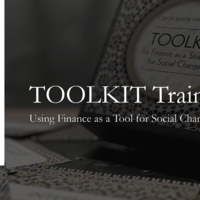 TOOLKIT Workshop: Using Finance as a Tool for Social Change