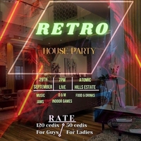 RETRO HOUSE PARTY