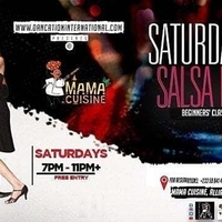 Dancation International Saturday Salsa Nights at Mama Cuisine