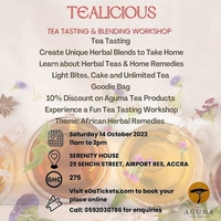 Tea Tasting & Blending Workshop with Aguma Tea