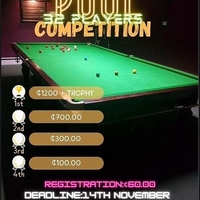 POOL COMPETITION @DeParkies Pub&Grill