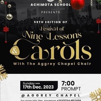 59th Edition Of Nine Lessons & Carol (with the Aggrey Chapel Choir) 