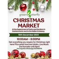 Green Butterfly Christmas Market