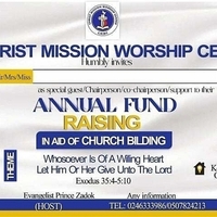 Fund Raising in support of church building