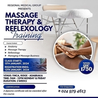 Massage Therapy and Reflexology Training