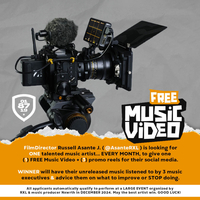 FREE Music Video, Reels & More... #GIVEAWAY