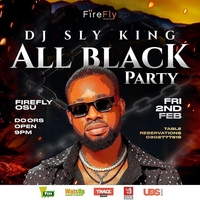 DJ SLY KING All Black Party
