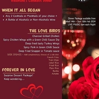 Valentine's Candlelit Dinner at Grills & Wines