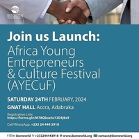 Join us Launch: Africa Young Entrepreneurs & Culture Festival (AYECuF)