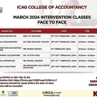INTERVENTION FOR THE MARCH 2024 CA EXAMINATION