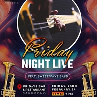 Friday Night Live Feat. Sweet Wave Band