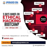 Abuja 5 Days Ethical Hacking BootCamp - Physical and Online Class