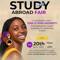 Study Abroad Fair in Collaboration with York St John University - Lagos