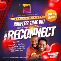 Couples time out with Tosin Martins