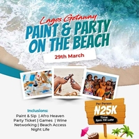 Paint & Party on the beach