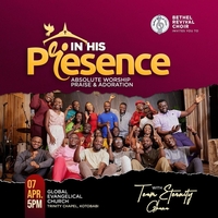 IN HIS PRESENCE