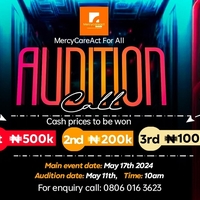 Calling all Talent: Mercycareact Audition... Showcase your talent and take stage!!!