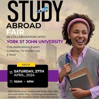 Study Abroad Fair in Collaboration with York St John University - Abuja