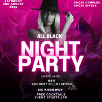 ALL BLACK NIGHT PARTY