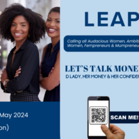 LEAP (THE LADY, HER MONEY AND HER CONFIDENCE)