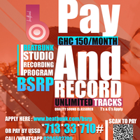 Beatbunk Studio Recording Program - BSRP